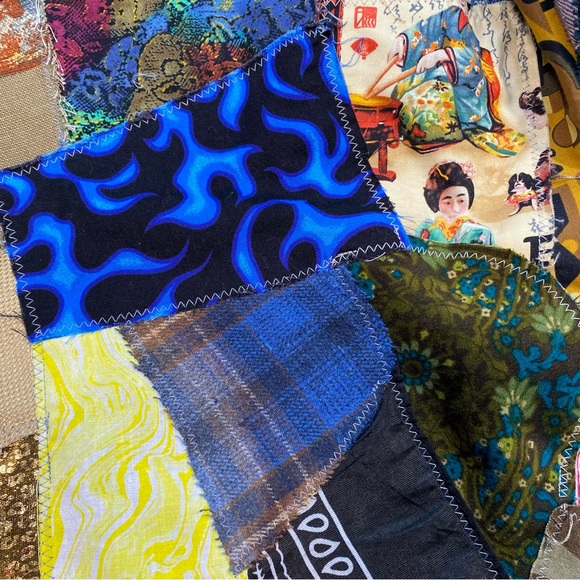 Handmade of a kind Patchwork Levi’s jeans - Picture 6 of 12